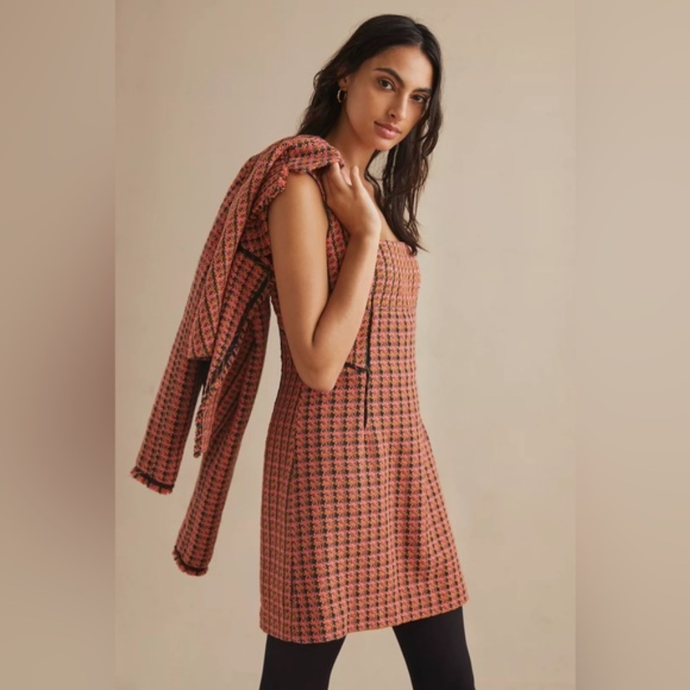 Anthropologie Maeve Dress and Blazer Set
